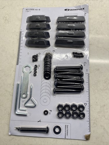 Bowflex 8012956 hardware card - 8012956,